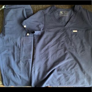 Figs Navy blue scrubs
